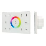 Панель Sens SMART-P85-RGBW White (230V, 4 зоны, 2.4G) (Arlight, IP20 Пластик, 5 лет) Arlight 28404