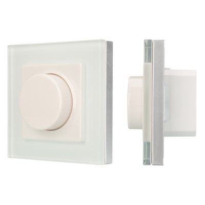 Панель Rotary SMART-P89-DIM White (100-240V, 1.2A, TRIAC, 2.4G) Arlight 28423