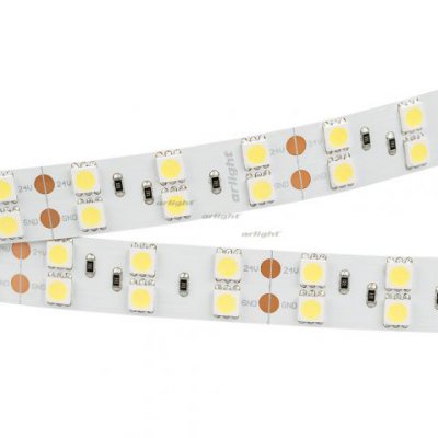 Лента RT 2-5000 24V Warm2400 2x2 (5060, 600 LED, LUX) Arlight 28655