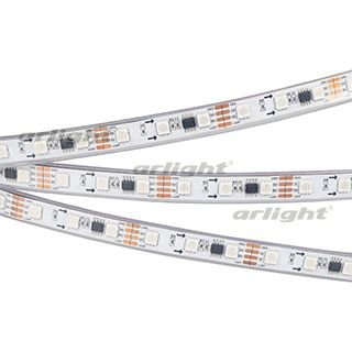 Лента SPI-5000P-RAM-5060-60 12V Cx3 RGB-Auto (12mm, 12W, IP66) Arlight 28873