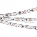 Лента SPI-5000P-RAM-5060-60 12V Cx3 RGB-Auto (12mm, 12W, IP66) Arlight 28873