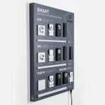 Стенд Системы Управления SMART 830x600mm (DB 3мм, пленка, лого) Arlight 28899