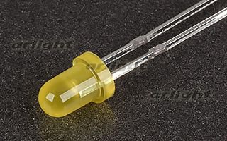 Светодиод ARL-3014UYD-B (Arlight, 3мм (круглый)) Arlight 28915