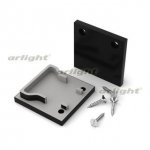 Заглушка SL-LINE-2011M SQUARE BLACK глухая Arlight 29180