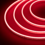 Гибкий неон GALAXY-1206-5000CFS-2835-100 12V Red (12x6mm, 12W, IP67) Arlight 29355