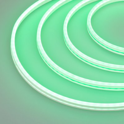 Гибкий неон GALAXY-1206-5000CFS-2835-100 12V Green (12x6mm, 12W, IP67) Arlight 29356