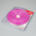 Гибкий неон GALAXY-1206-5000CFS-2835-100 12V Purple (12x6mm, 12W, IP67) Arlight 29360