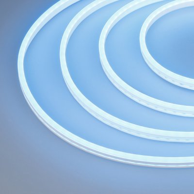 Гибкий неон GALAXY-1206-5000CFS-2835-100 12V Azure (12x6mm, 12W, IP67) Arlight 29362
