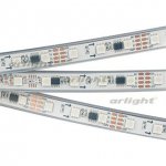Лента SPI-5000PGS-5060-60 12V Cx3 RGB-Auto (12mm, 13.2W, IP67) Arlight 29445