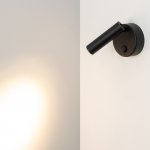 Светильник SP-BED-R90-3W Warm3000 (BK, 20 deg, 230V) Arlight 29634