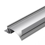 Профиль с экраном ALM-ARC-SIDE-2000 ANOD+FROST Arlight 29851