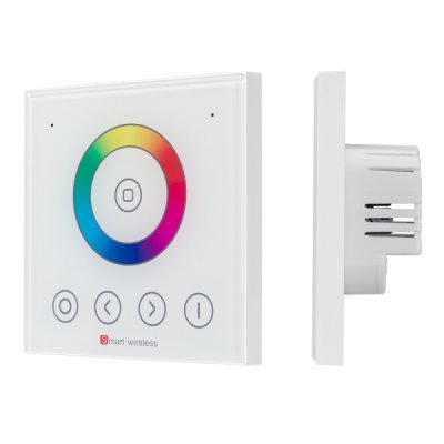 Встраиваемая сенсорная панель (Европейский стандарт) для управления RGB светодиодными лентами Arlight 29931