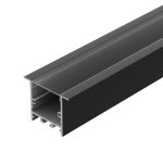 Профиль SL-LINIA49-F-2000 ANOD BLACK Arlight 30507