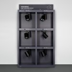 Стенд Cветильники трековые трехфазные Arlight SHOP-E23-1760x1000mm (DB 3мм, пленка, подсветка) (Arlight, -) Arlight 30614