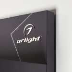 Стенд Cветильники трековые трехфазные Arlight SHOP-E23-1760x1000mm (DB 3мм, пленка, подсветка) (Arlight, -) Arlight 30614