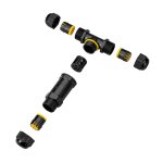 Коннектор NEO-GERM-5pin-T-WTW (4-8mm) (Arlight, IP68) Arlight 30760