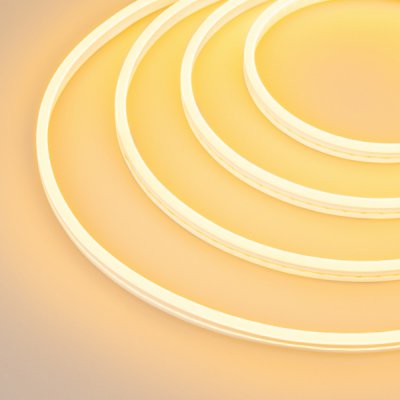 Образец Гибкий неон GALAXY-1206-5000CFS-2835-100 12V Yellow 0.5M (12x6mm, 12W, IP67) Arlight 30962