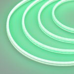 Образец Гибкий неон GALAXY-1206-5000CFS-2835-100 12V Green 0.5M (12x6mm, 12W, IP67) Arlight 30963