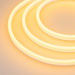 Образец Гибкий неон GALAXY-1608-5000CFS-2835-100 12V Yellow 0.5M (16x8mm, 12W, IP67) Arlight 30973
