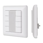 Встраиваемая кнопочная белая пластиковая панель для работы по протоколу DALI-2 Arlight 31147