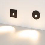 Светильник LT-GAP-R70-3W Warm3000 (BK, 30deg, 230V) (Arlight, IP65 Металл, 3 года) Arlight 31166