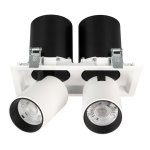 Встраиваемый поворотный выдвигающийся светильник для потолка Arlight 31362