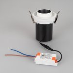 Светильник LTD-PULL-R100-10W Day4000 (WH, 24 deg, 230V) Arlight 31364