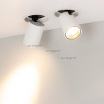 Светильник LTD-PULL-R100-10W Warm3000 (WH, 24 deg, 230V) Arlight 31365