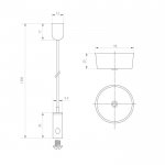 Светильник ALT-LINEAIR-FLAT-UPDOWN-DIM-S2094-1200-40W Warm3000 (BK, 100 deg, 230V) Arlight 31530