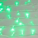 Светодиодная гирлянда ARD-STRING-CLASSIC-1000-CLEAR-100LED-PULSE Green (230V, 7W) (Ardecoled, IP65) Arlight 31640