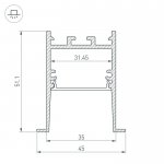 Профиль SL-COMFORT 031766 Arlight