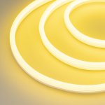Гибкий неон GALAXY-1608-5000CFS-2835-100 12V Lemon (16x8mm, 12W, IP67) Arlight 31816