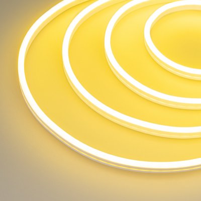 Гибкий неон GALAXY-1206-5000CFS-2835-100 12V Lemon (12x6mm, 12W, IP67) Arlight 31817