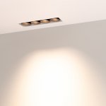 Светильник MS-ORIENT-BUILT-TRIMLESS-TC-S38x127-10W Warm3000 (WH-BK, 30 deg, 230V) Arlight 31924