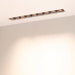 Светильник MS-ORIENT-BUILT-TRIMLESS-TC-S38x277-20W Warm3000 (WH-BK, 30 deg, 230V) Arlight 31926