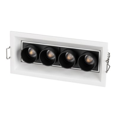 Светильник MS-ORIENT-BUILT-TURN-TC-S67x150-10W Warm3000 (WH-BK, 30 deg, 230V) Arlight 31929