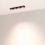 Светильник MS-ORIENT-BUILT-TURN-TC-S67x150-10W Warm3000 (WH-BK, 30 deg, 230V) Arlight 31929