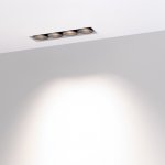Светильник MS-ORIENT-BUILT-TRIMLESS-TC-S38x127-10W Day4000 (WH-BK, 30 deg, 230V) Arlight 32224