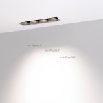 Светильник MS-ORIENT-BUILT-TRIMLESS-TC-S38x127-10W Day4000 (WH-BK, 30 deg, 230V) Arlight 32224