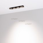 Светильник MS-ORIENT-BUILT-TURN-TC-S67x150-10W Day4000 (WH-BK, 30 deg, 230V) Arlight 32229