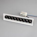 Светильник MS-ORIENT-BUILT-TURN-TC-S67x300-20W Day4000 (WH-BK, 30 deg, 230V) Arlight 32231