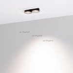 Светильник MS-ORIENT-BUILT-TURN-TC-S67x90-5W Day4000 (WH-BK, 30 deg, 230V) Arlight 32232