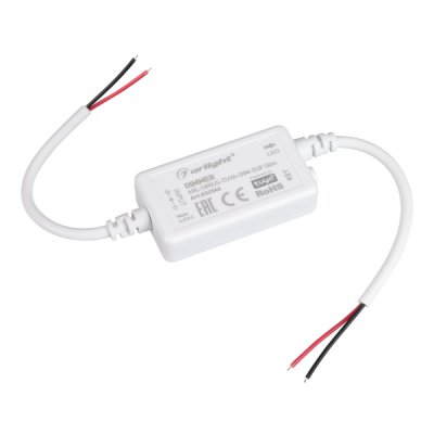 Диммер ARL-SIRIUS-TUYA-DIM-SUF Slim (12-24V, 1x6A, 2.4G) (Arlight, IP20 Пластик, 3 года) Arlight 32346