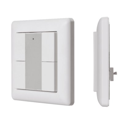 Встраиваемая кнопочная белая пластиковая панель для работы по протоколу DALI-2 Arlight 32501