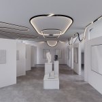 Профиль SL-ARC-3535-D320-N90 BLACK (260мм, дуга 1 из 4) (Arlight, Алюминий) Arlight 32677