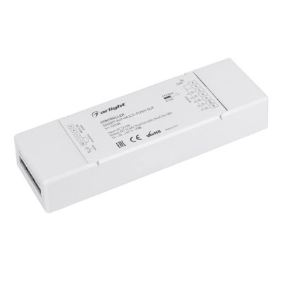 Многофункциональный 5-канальный контроллер для светодиодной RGB и MIX лент и модулей (ШИМ) Arlight 32988 Многофункциональный 5-канальный контроллер для светодиодной RGB и MIX лент и модулей (ШИМ) Arlight 32988