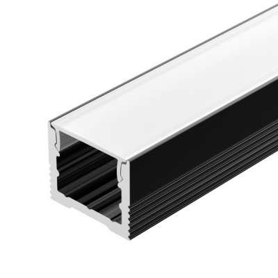 Профиль SL-SLIM-H13M-2000 BLACK (Arlight, Алюминий) Arlight 32997