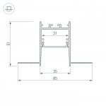 Профиль SL-COMFORT 033276 Arlight