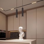 Встраиваемый магнитный трек ORIENT с фланцем Arlight 35566