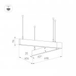 Подвесной светильник LINEAIR FLAT 035702 Arlight